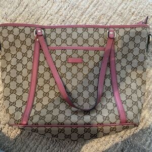 Gucci GG canvas tote